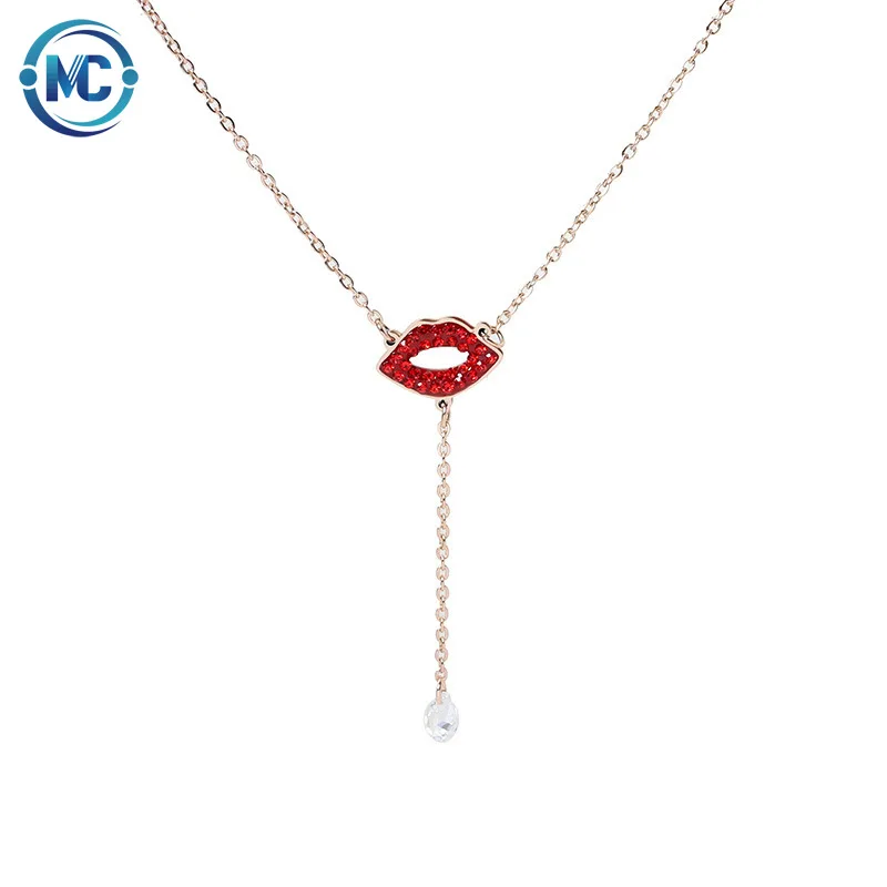 Titanium Steel Lip Costume Jewelry Gold Fashion Pendant Girl Gift Copper Party Wedding Necklace For Women, Gold color
Titanium Steel Lip Costume Jewelry Gold Fashion Pendant Girl Gift Copper Party Wedding Necklace For Women, Gold color