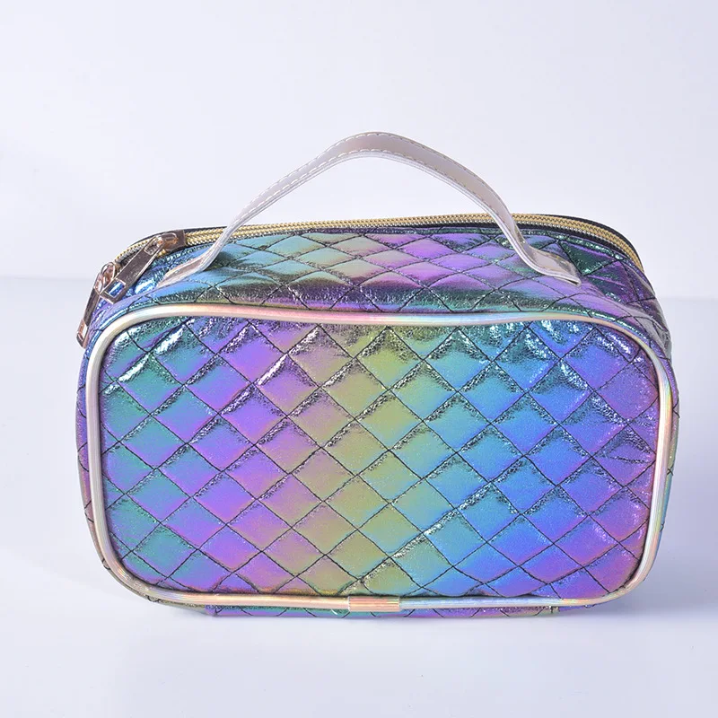 Fashion Makeup Bag Zipper Cosmetic PU Bags Waterproof For Travel Dazzling Color Portable Toiletry Bag, As pictures
Fashion Makeup Bag Zipper Cosmetic PU Bags Waterproof For Travel Dazzling Color Portable Toiletry Bag, As pictures