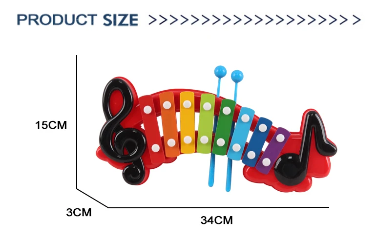 Chengji Cheap child baby musical percussion educational colorful plastic piano xylophone musical instrument toy