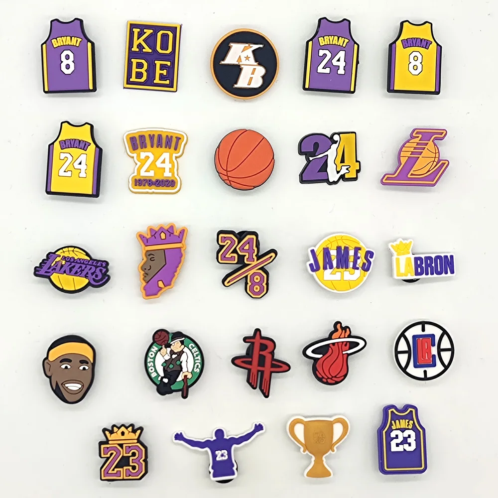 24pcs Wholesale Sports shoe croc charms basketball boys gifts shoes charms, Picture
24pcs Wholesale Sports shoe croc charms basketball boys gifts shoes charms, Picture