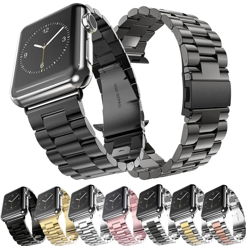 Qiman 38MM 42MM 44MM For Apple Watch Strap Stainless Steel Wristband Metal Replacement Wrist Watch Band For iWatch 6 5 4 3 2 1
Qiman 38MM 42MM 44MM For Apple Watch Strap Stainless Steel Wristband Metal Replacement Wrist Watch Band For iWatch 6 5 4 3 2 1
