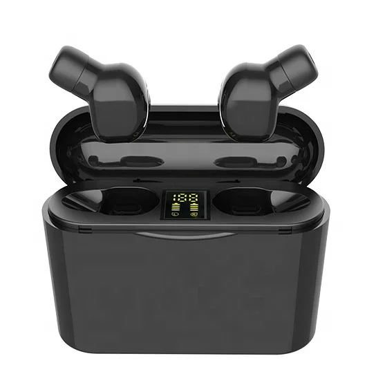 Blue Tooth 5.0 TWS Earphone Mobile Power Bank True Wireless Earbuds Headphone Wireless Headset in-ear Sports TWS headphone, Black white
Blue Tooth 5.0 TWS Earphone Mobile Power Bank True Wireless Earbuds Headphone Wireless Headset in-ear Sports TWS headphone, Black white
