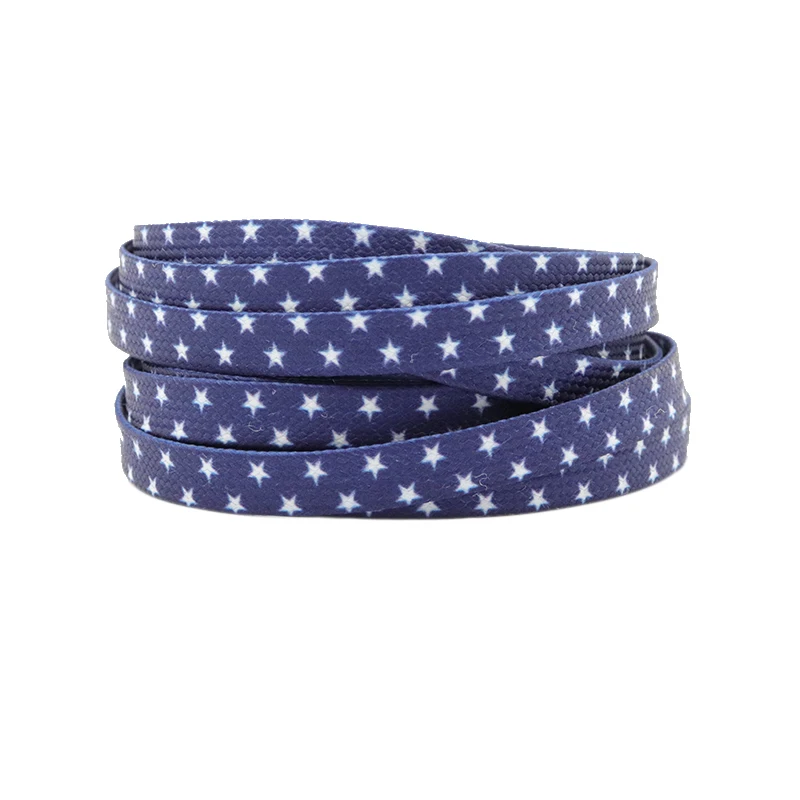 Weiou Company Heat Transfer Printing Logo Shoelace Free Design Blue White Star Printed Shoelaces, As picture, ,support customized color printing
Weiou Company Heat Transfer Printing Logo Shoelace Free Design Blue White Star Printed Shoelaces, As picture, ,support customized color printing