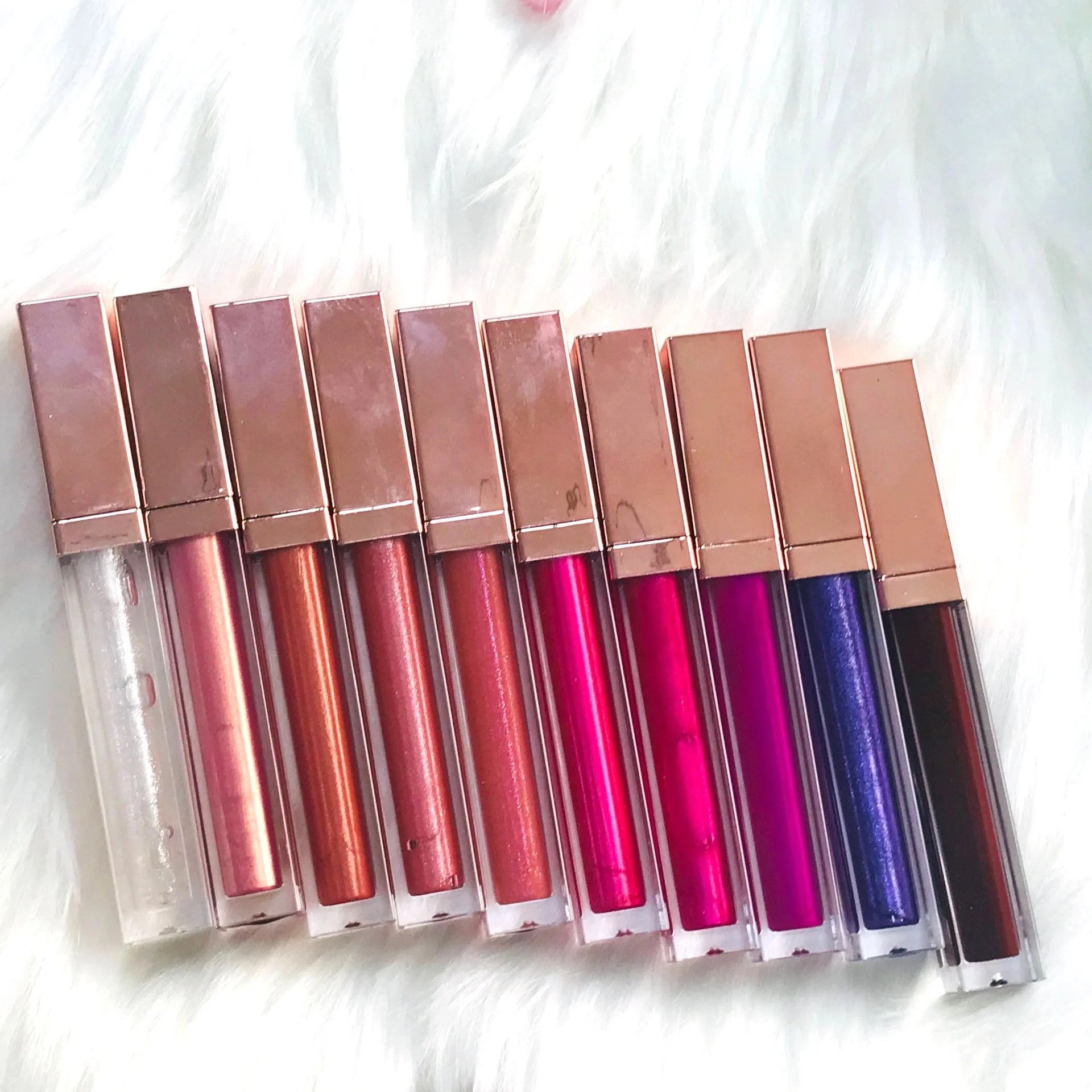 Lip Gloss Rose Gold Lipgloss 106 Color Waterproof Matte Liquid Lipstick Private Label
Lip Gloss Rose Gold Lipgloss 106 Color Waterproof Matte Liquid Lipstick Private Label
