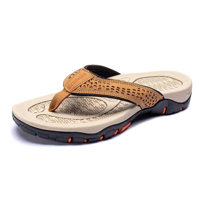New Pu Lining Material Genuine Leather Lining Material Brown Color Flip-flops Slippers
New Pu Lining Material Genuine Leather Lining Material Brown Color Flip-flops Slippers