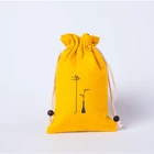 Wholesale Cotton Drawstring Bag, Canvas Bag Packing Pouch Custom Logo Printed For Promotion