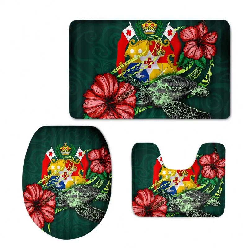 Bathroom Mats 3 Piece Rugs SetTONGA Tribal Design Bathroom Rug Set 3 Pieces Cheap Polynesia Cheap Price Bathroom Mat Rug Set, Customized color
Bathroom Mats 3 Piece Rugs SetTONGA Tribal Design Bathroom Rug Set 3 Pieces Cheap Polynesia Cheap Price Bathroom Mat Rug Set, Customized color