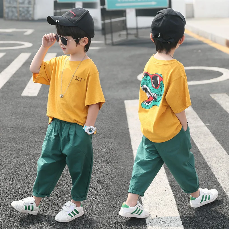 Hot Sale Brand Boys Clothing Children Summer Boys Clothes Cartoon Kids Boy Clothing Set T-shit+Pants Cotton
Hot Sale Brand Boys Clothing Children Summer Boys Clothes Cartoon Kids Boy Clothing Set T-shit+Pants Cotton