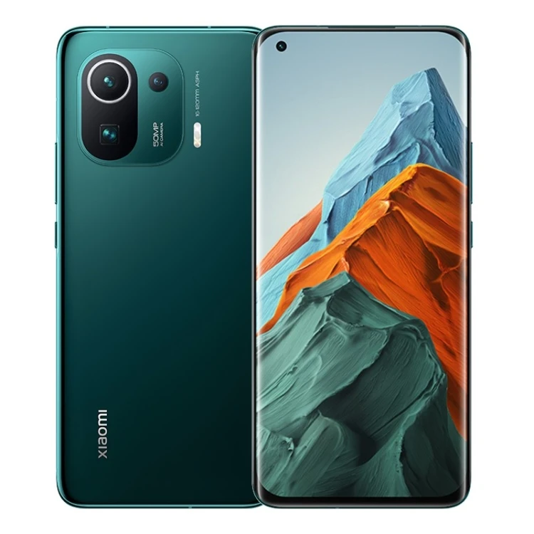 Hotsale Mobile Phone Green Xiaomi Mi 11 Pro 5G 50MP Camera 8GB+128GB In-screen Fingerprint Identification
Hotsale Mobile Phone Green Xiaomi Mi 11 Pro 5G 50MP Camera 8GB+128GB In-screen Fingerprint Identification