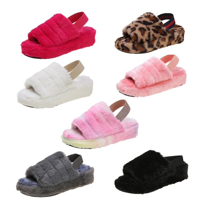 2020 Hot Sale Ladies thick bottom non-slip fur slides Fashion ug slippers women fur sandals, 12 color
2020 Hot Sale Ladies thick bottom non-slip fur slides Fashion ug slippers women fur sandals, 12 color