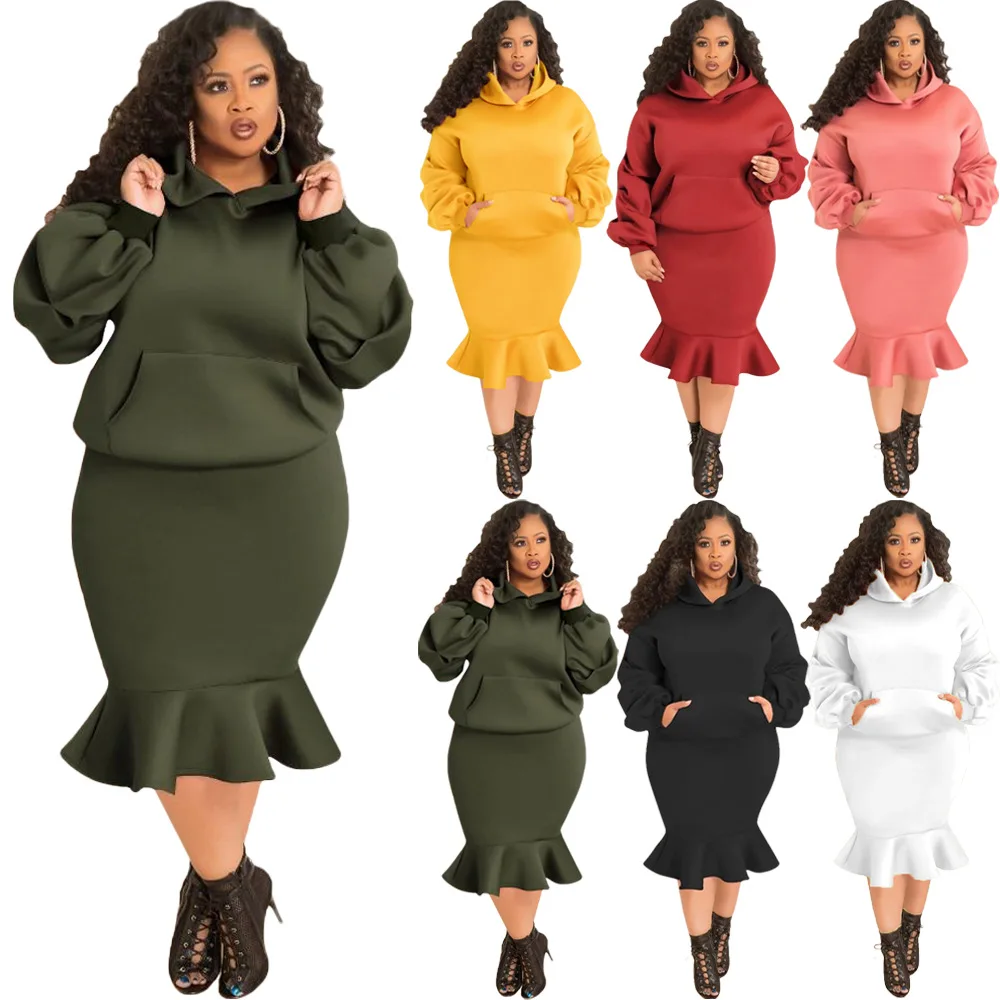 Hot sale fall plus size women clothing fashion loose waist 2 piece set women hoodie long sleeves women 2 piece winter set, White/black/red/pink/yellow/army green
Hot sale fall plus size women clothing fashion loose waist 2 piece set women hoodie long sleeves women 2 piece winter set, White/black/red/pink/yellow/army green