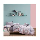 Imitated reactive printing 100% cotton bedding fabric home textile use fabric