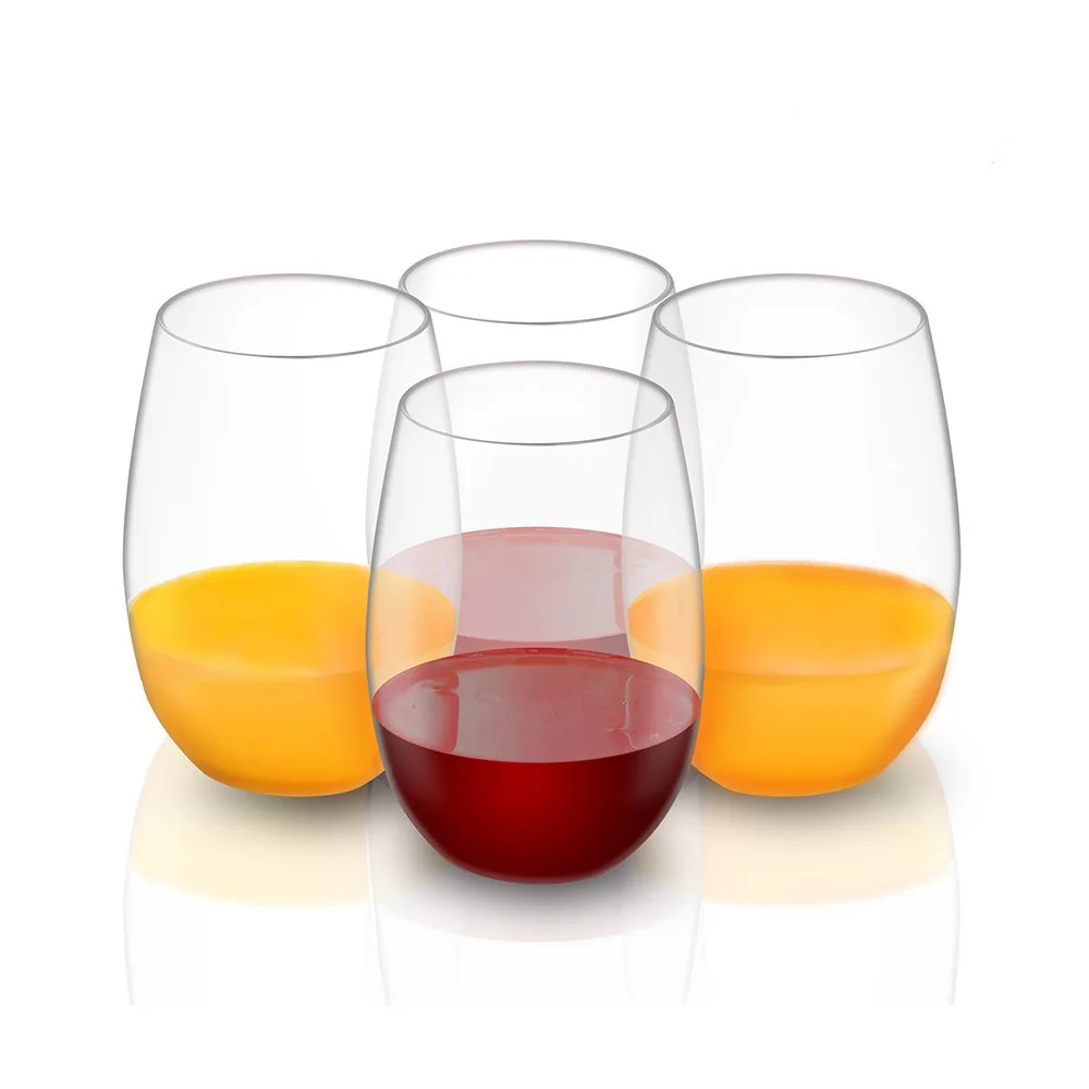 Vasos De Plastico Reutilizables 16oz Clear Stemless Wine Glass Copa De Vino Desechable
Vasos De Plastico Reutilizables 16oz Clear Stemless Wine Glass Copa De Vino Desechable