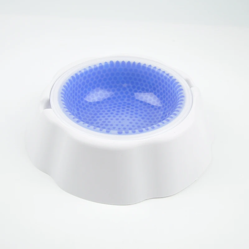 2020 new design high quality plastic cute pet dog bowl frosty pet food bowl, Blue/green
2020 new design high quality plastic cute pet dog bowl frosty pet food bowl, Blue/green