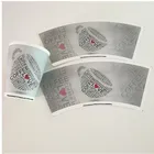 2019 new design double side waterproof 14oz paper cup fan