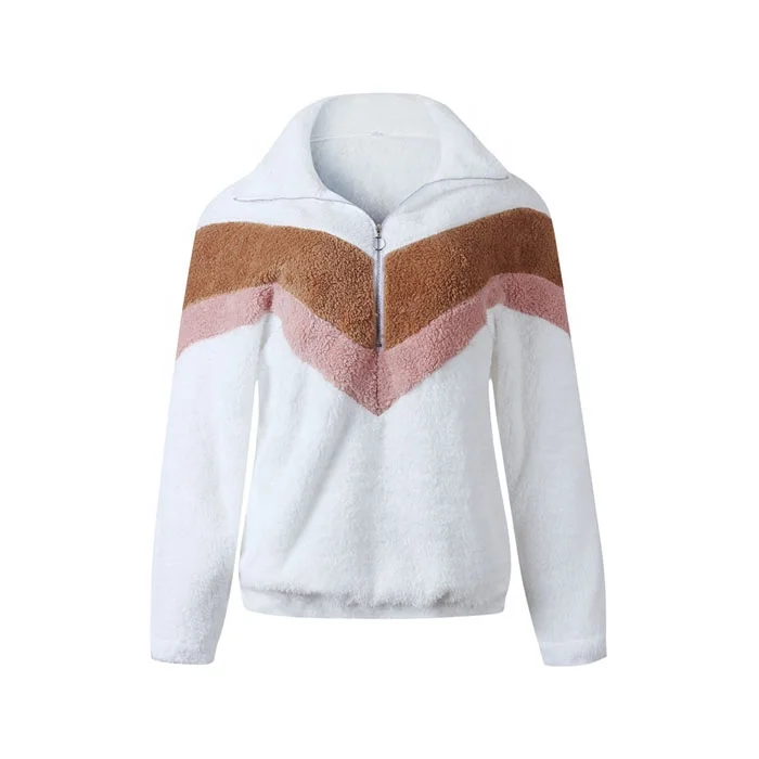 Wholesale Hot Style Turn-down Collar Patchwork Pocket Fluffy Pullover, Picture
Wholesale Hot Style Turn-down Collar Patchwork Pocket Fluffy Pullover, Picture