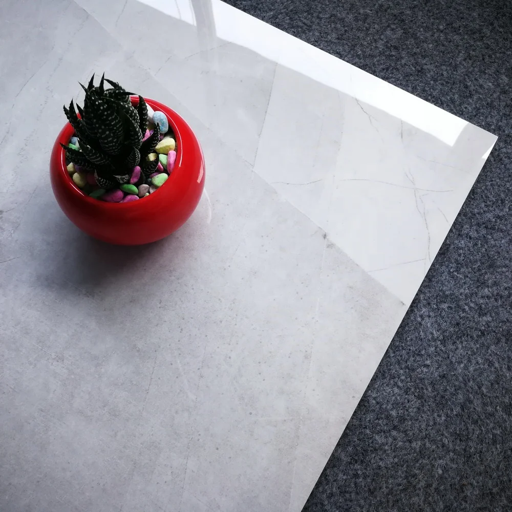 Black 600 Blue Of Marble Cement Polished Stickers Ceramic Floor Tile