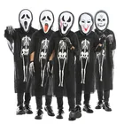 halloween costume suppliers wholesale adult children kids horror ghost skeleton clothes ghost costume