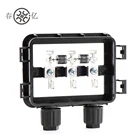 1000V solar panel solar pv connector solar junction box prices panel conector solar box