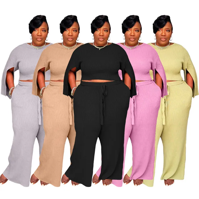 S8824-fashion fall 202 knitted matching sets lounge wear sets women plus size vestuario da mulher
S8824-fashion fall 202 knitted matching sets lounge wear sets women plus size vestuario da mulher
