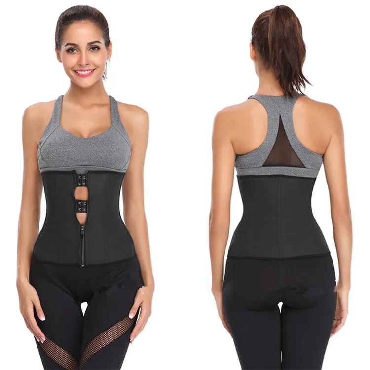 Wholesale hot sale custom logo zipper plus size waist trainer latex corset frock coat fitting sports corset
Wholesale hot sale custom logo zipper plus size waist trainer latex corset frock coat fitting sports corset
