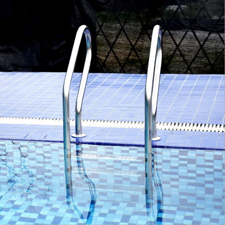 Factory price 304 Stainless Steel two Steps Pool Stairs Pool Ladder with handle For Swimming Pool
Factory price 304 Stainless Steel two Steps Pool Stairs Pool Ladder with handle For Swimming Pool