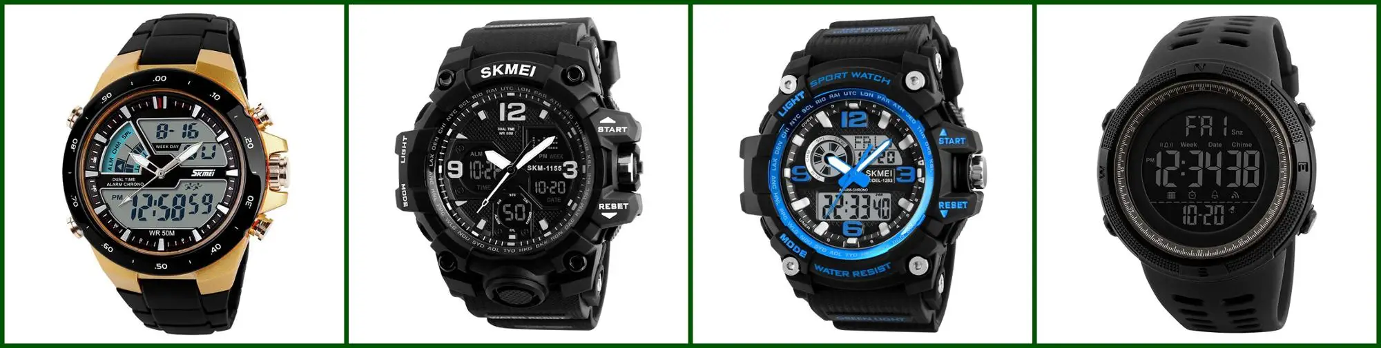 Cheap large case wrist watch dropshipping online sale digital men wrist watches