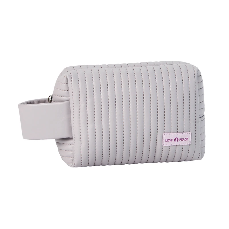 Makeup Bag Small Travel Quilted Cosmetic Bag Lightweight PU Leather Cosmetic Organizer Pouch for Women
Makeup Bag Small Travel Quilted Cosmetic Bag Lightweight PU Leather Cosmetic Organizer Pouch for Women