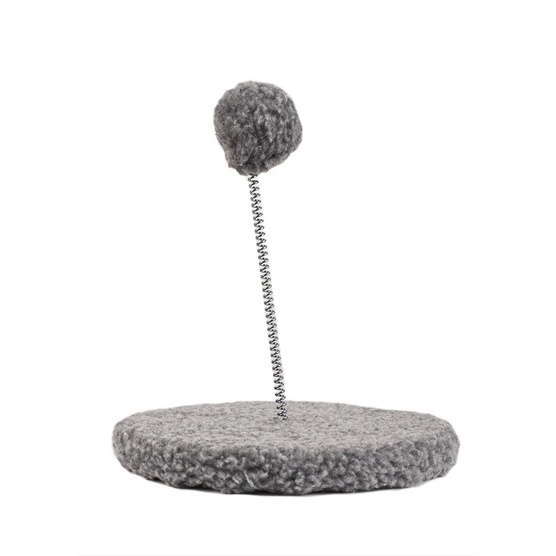 Factory cheap price cat scratch board spring ball mouse jumping platform badminton spring cat climbing frame cat toy, Orange, pink, grey, green
Factory cheap price cat scratch board spring ball mouse jumping platform badminton spring cat climbing frame cat toy, Orange, pink, grey, green
