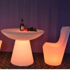 IP 68 Water proof Modern colorful Led Table Led Bar Table /Led furniture table