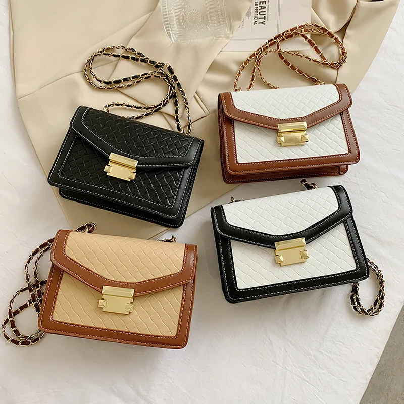 Women Fashion Small Crossbody Messenger Bags Pu Leather Chain Shoulder Bag
Women Fashion Small Crossbody Messenger Bags Pu Leather Chain Shoulder Bag