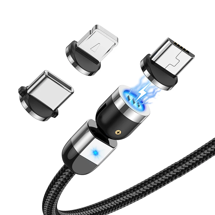 mobile phone accessories 540 all degree rotation 360 fast charging cable 3 in 1 magnetic with light
mobile phone accessories 540 all degree rotation 360 fast charging cable 3 in 1 magnetic with light
