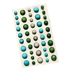 DIY colorful customization rhinestone diamond stickers with Multiaspect for scrapbook decoration