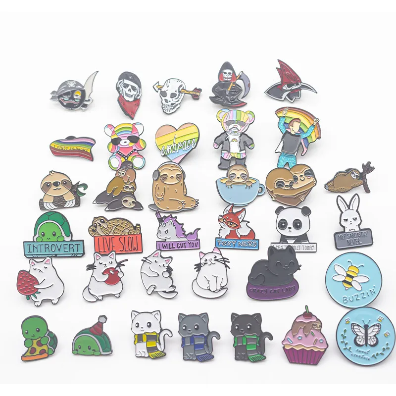 Wholesale Cute Animal New Design china cute 3d rainbow horror enamel lapel pin kawaii Metal Custom Hard badge
Wholesale Cute Animal New Design china cute 3d rainbow horror enamel lapel pin kawaii Metal Custom Hard badge