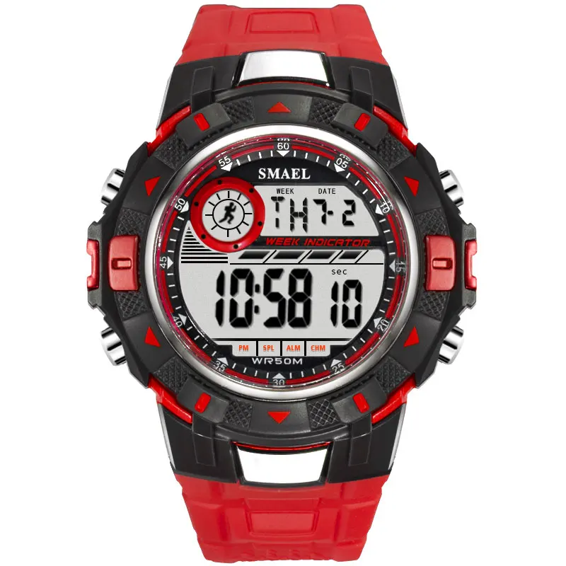 SMAEL 1506B waterproof kids silicone led sport watch digital watches waterproof jam tangan, 6 colors
SMAEL 1506B waterproof kids silicone led sport watch digital watches waterproof jam tangan, 6 colors
