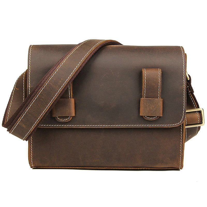 Wholesale Customized Crazy Horse Genuine Leather Women's Shoulder crossbody Small Square Bag, Dark grey,brown,dark brown
Wholesale Customized Crazy Horse Genuine Leather Women's Shoulder crossbody Small Square Bag, Dark grey,brown,dark brown