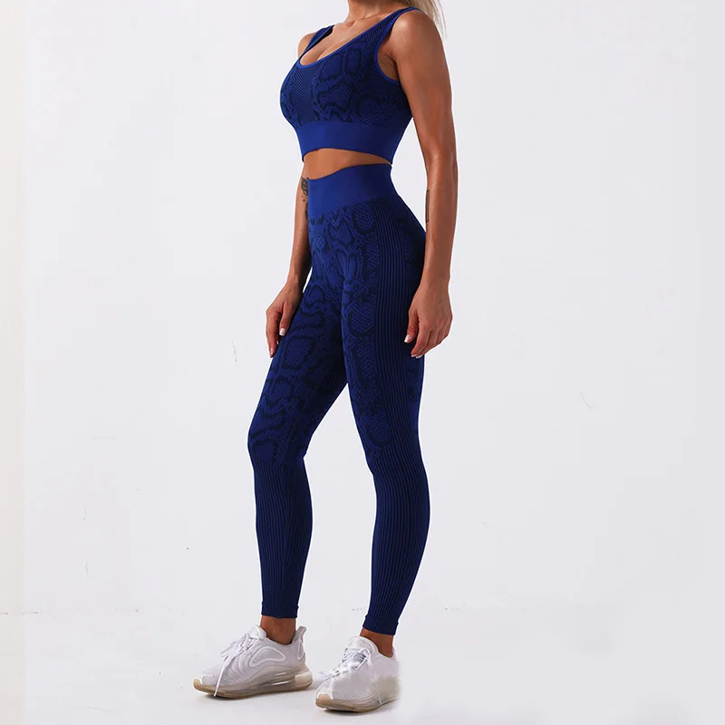 YJ018 Breathable Yoga Suit Women's Workout Clothes fitness Pants And Bra Set Sportwear
YJ018 Breathable Yoga Suit Women's Workout Clothes fitness Pants And Bra Set Sportwear