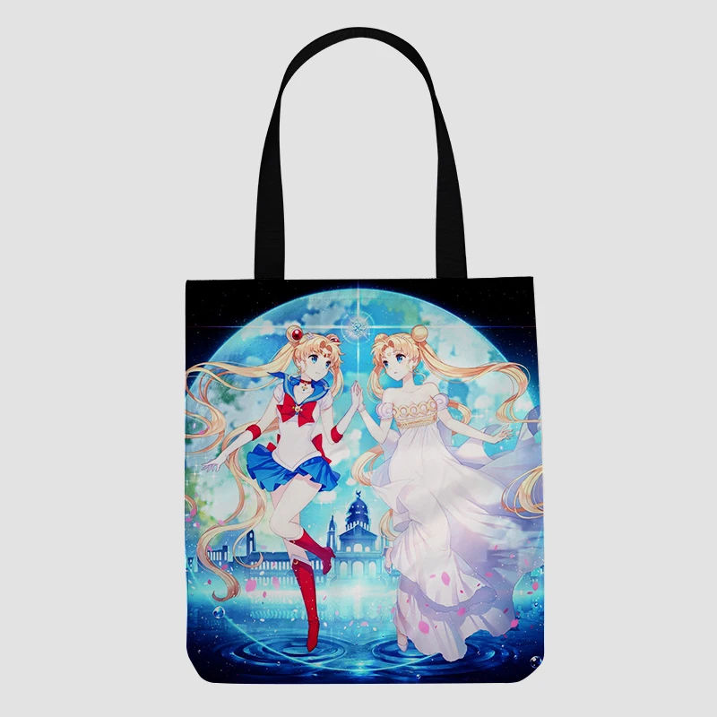 customized on demand DIY Sailor Moon picture polyester reusable foldable shopping bags
customized on demand DIY Sailor Moon picture polyester reusable foldable shopping bags