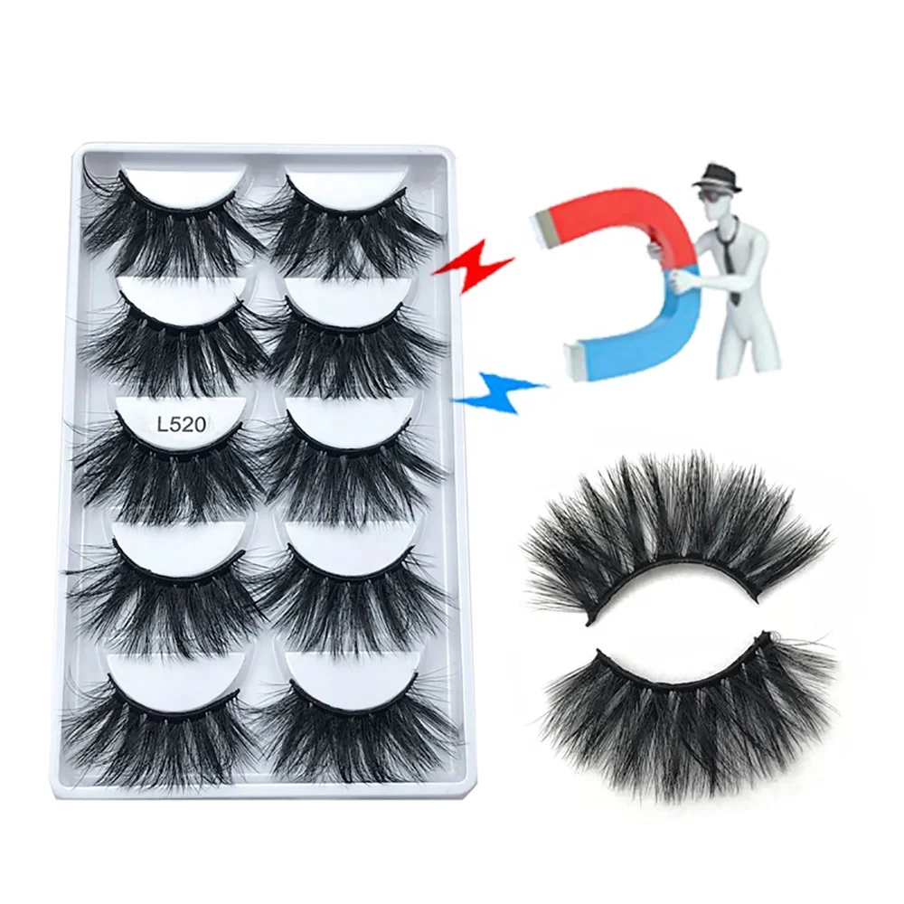 New styles top quality 3D 5 magnets powerful mink eyelashes silk false magnetic eyelashes Extension Professional Natural LASH, Black
New styles top quality 3D 5 magnets powerful mink eyelashes silk false magnetic eyelashes Extension Professional Natural LASH, Black