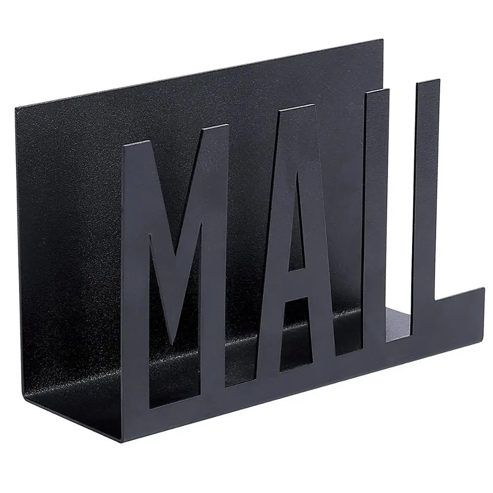 Hot Sale Wall Hanging Magazine Rack Metal Iron Desktop Mail Letter Holder Storage Rack File Organizer Rack, Black
Hot Sale Wall Hanging Magazine Rack Metal Iron Desktop Mail Letter Holder Storage Rack File Organizer Rack, Black