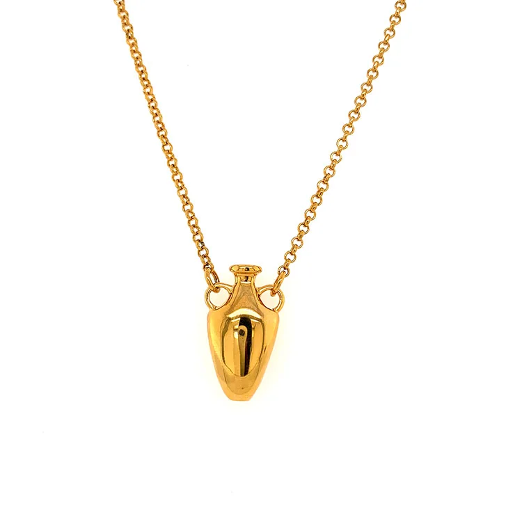 Vefruit Greek Vase Necklace Costume Jewelry Accessories Private Label 2021 Fashion Trendy Chic Ins Charm Necklaces Link Chain
Vefruit Greek Vase Necklace Costume Jewelry Accessories Private Label 2021 Fashion Trendy Chic Ins Charm Necklaces Link Chain