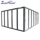 living room Summer promotional products with Australian standard security corner sliding doors and Windows