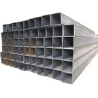 MS low carbon hollow sections pipe galvanized rectangular steel pipe