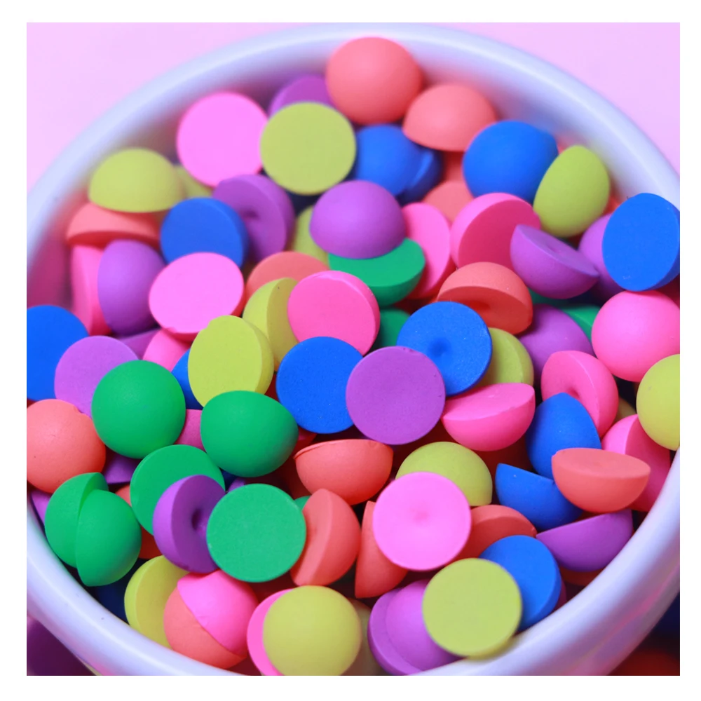 Colorful Resin Flatback Beads Kawaii Decor Accessory Cabochon Beads for DIY Stickers Charms
Colorful Resin Flatback Beads Kawaii Decor Accessory Cabochon Beads for DIY Stickers Charms