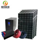 360W mono solar panel 5kw solar generator energy system off-grid solar power kit home