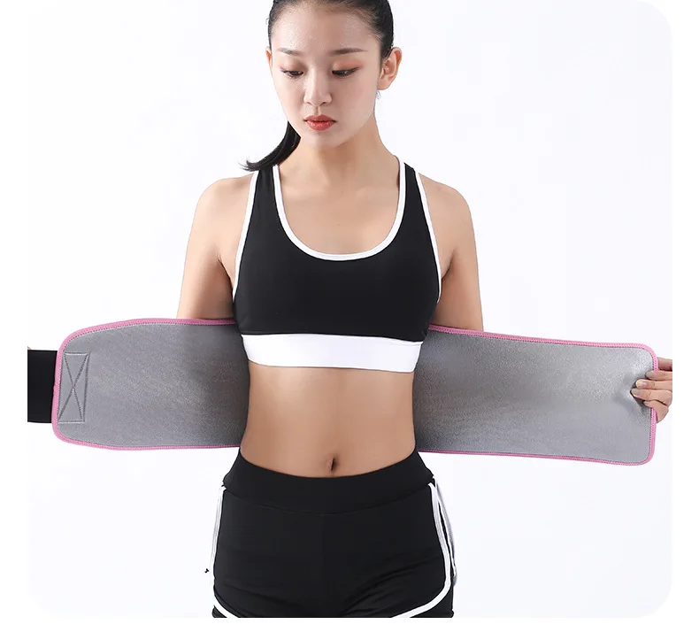 Manufacturer's New Adjustable Silver Ion Sweat Belt Elastic Fitness Abdominal Belt Exercise Waist Protection Sweat Belt, Shown
Manufacturer's New Adjustable Silver Ion Sweat Belt Elastic Fitness Abdominal Belt Exercise Waist Protection Sweat Belt, Shown