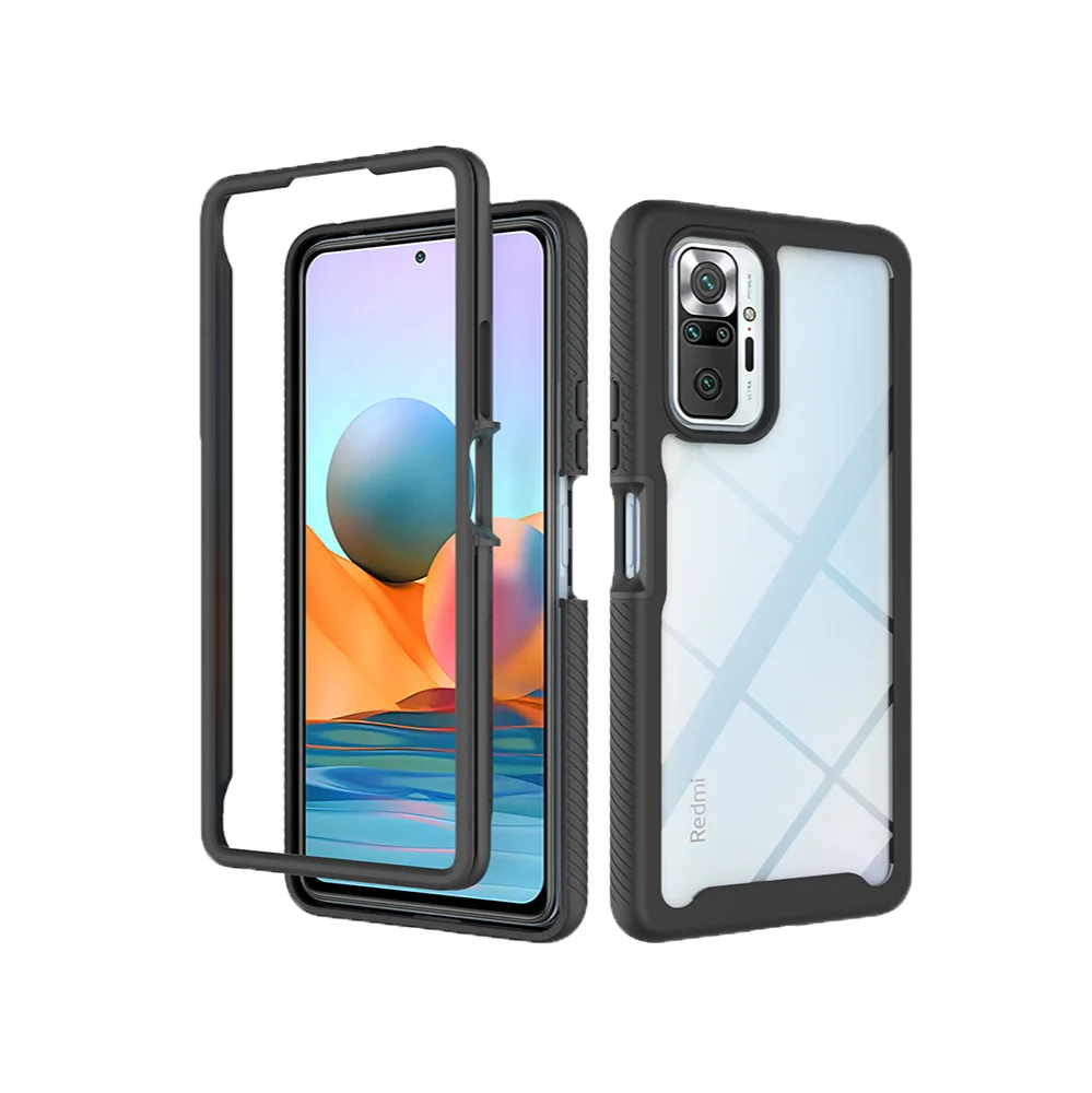 For Redmi Note10 Pro Case Two-in-one Three-proof Tpu Protective Cover Back Cover Type Anti-fall PC Phone Case For Xiaomi Case
For Redmi Note10 Pro Case Two-in-one Three-proof Tpu Protective Cover Back Cover Type Anti-fall PC Phone Case For Xiaomi Case