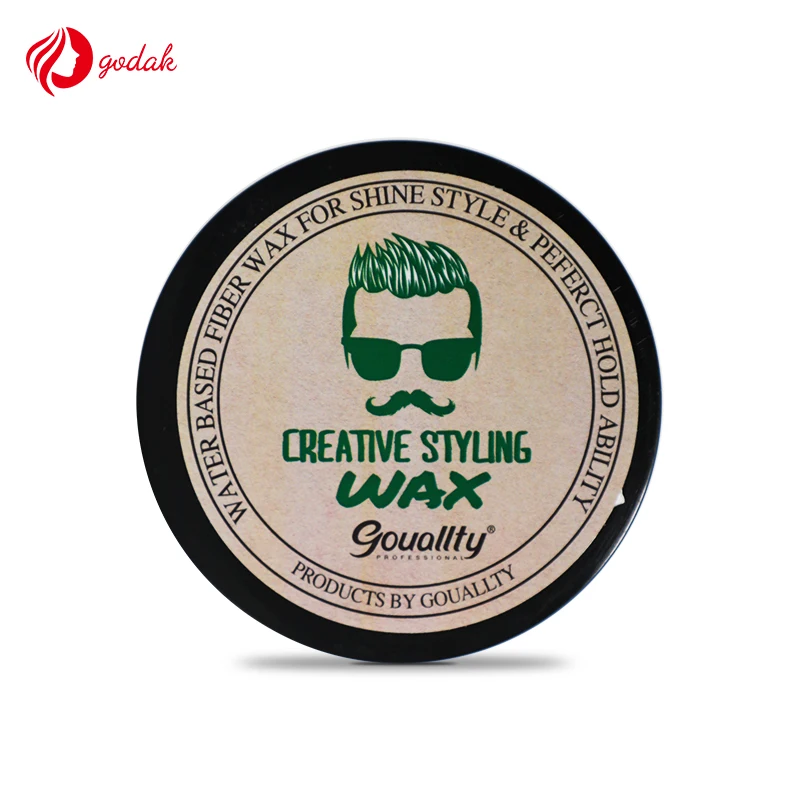 Gouallty New arrival men matt vegan hair wax hair edge control black hair wax for men
Gouallty New arrival men matt vegan hair wax hair edge control black hair wax for men