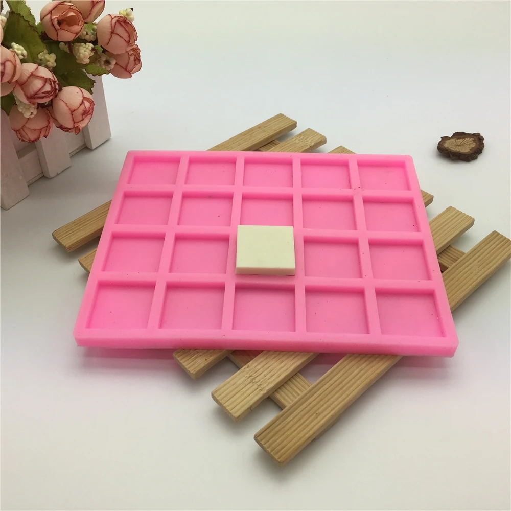 2020 hot selling handmade 20 cavity food grade square custom silicone soap mold, Stock or customized
2020 hot selling handmade 20 cavity food grade square custom silicone soap mold, Stock or customized