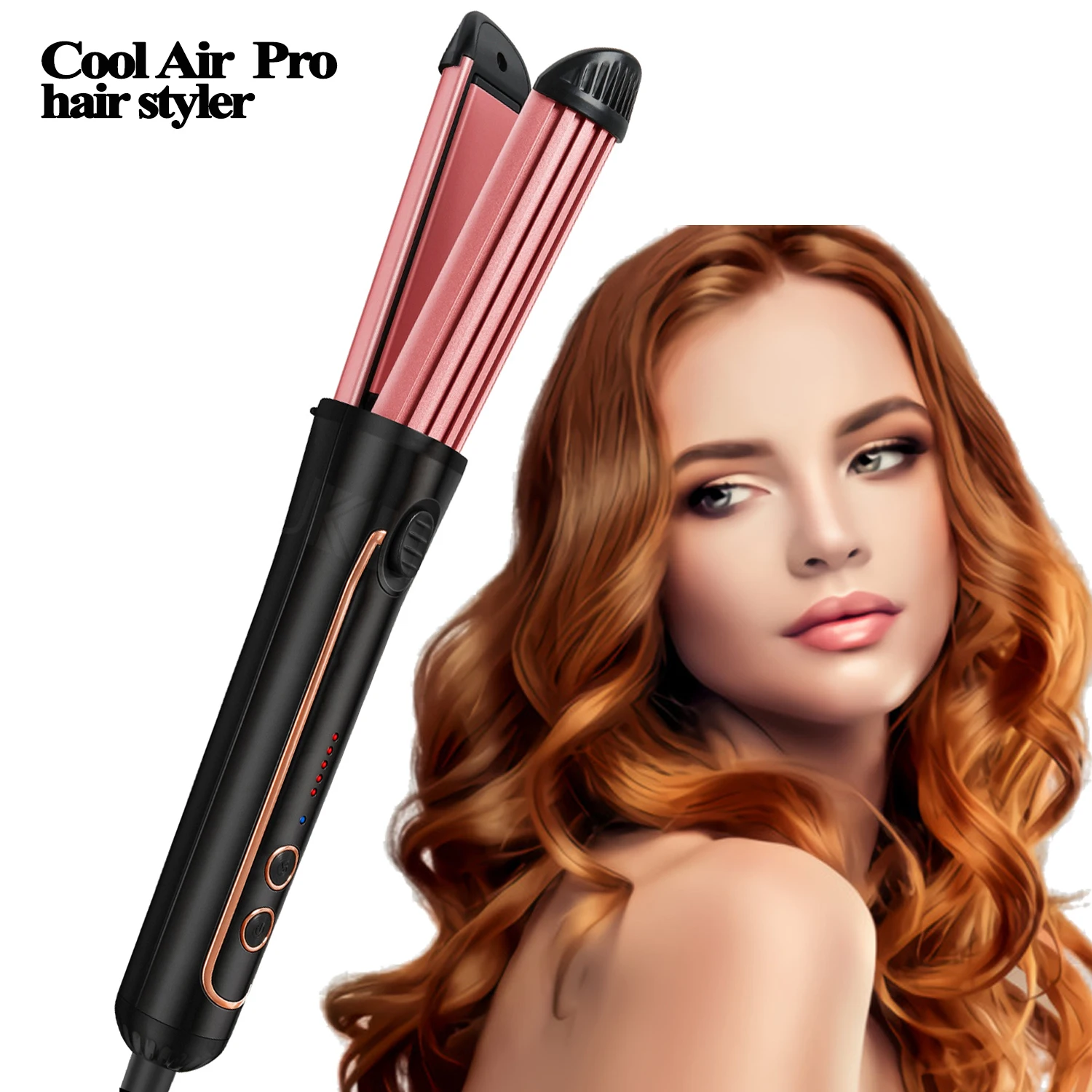 Factory price 5 gear temperature settings PRO cold wind hair styler electric hair straightener curler 2 in 1 hair iron
Factory price 5 gear temperature settings PRO cold wind hair styler electric hair straightener curler 2 in 1 hair iron
